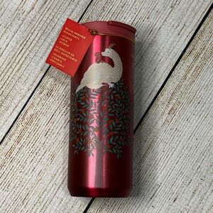 Starbucks 2024 Year of the Dragon Insulated Red Wood Dragon SS Tumbler NWT HTF